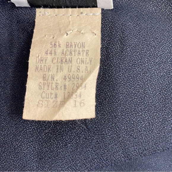 Vintage 90s R&M Richards by Karen Kwong Black Gold Panther Jacket - Picture 6 of 7